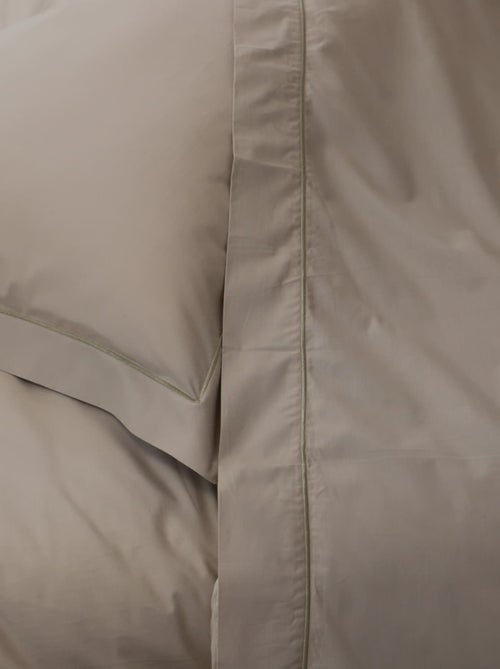 Taie de traversin en coton percale 200 fils DESIREE - Kiabi