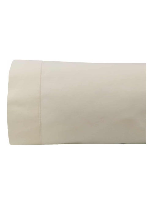 Taie de traversin en coton percale 200 fils DESIREE - Kiabi