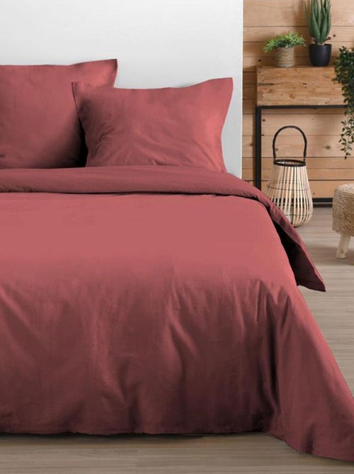 Taie de traversin en coton - Kiabi