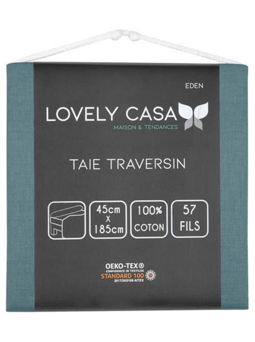 Taie de traversin en coton - Kiabi