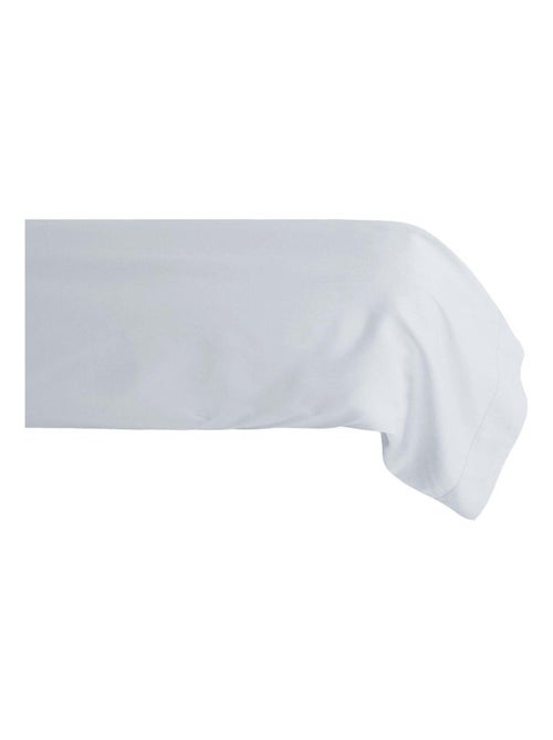 Taie de traversin en percale de coton 80 fils - Kiabi
