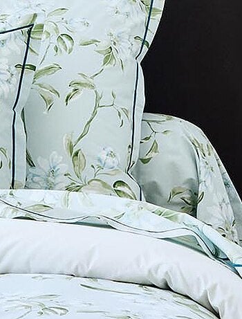 Taie de traversin en percale de coton au style anglais