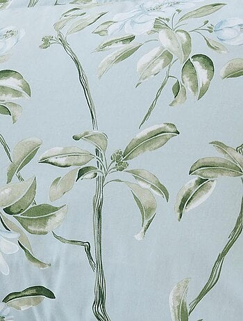 Taie de traversin en percale de coton au style anglais