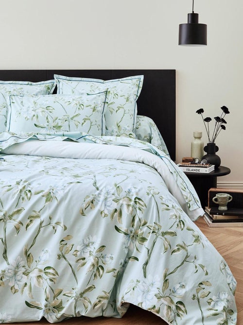 Taie de traversin en percale de coton au style anglais - Kiabi