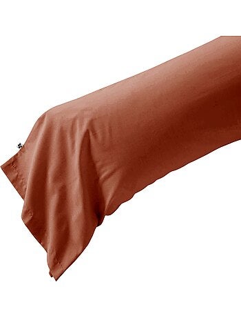 Taie de traversin en percale de coton perrine