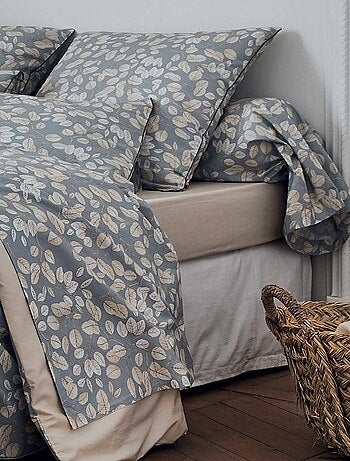 Taie de traversin en percale esprit cocooning