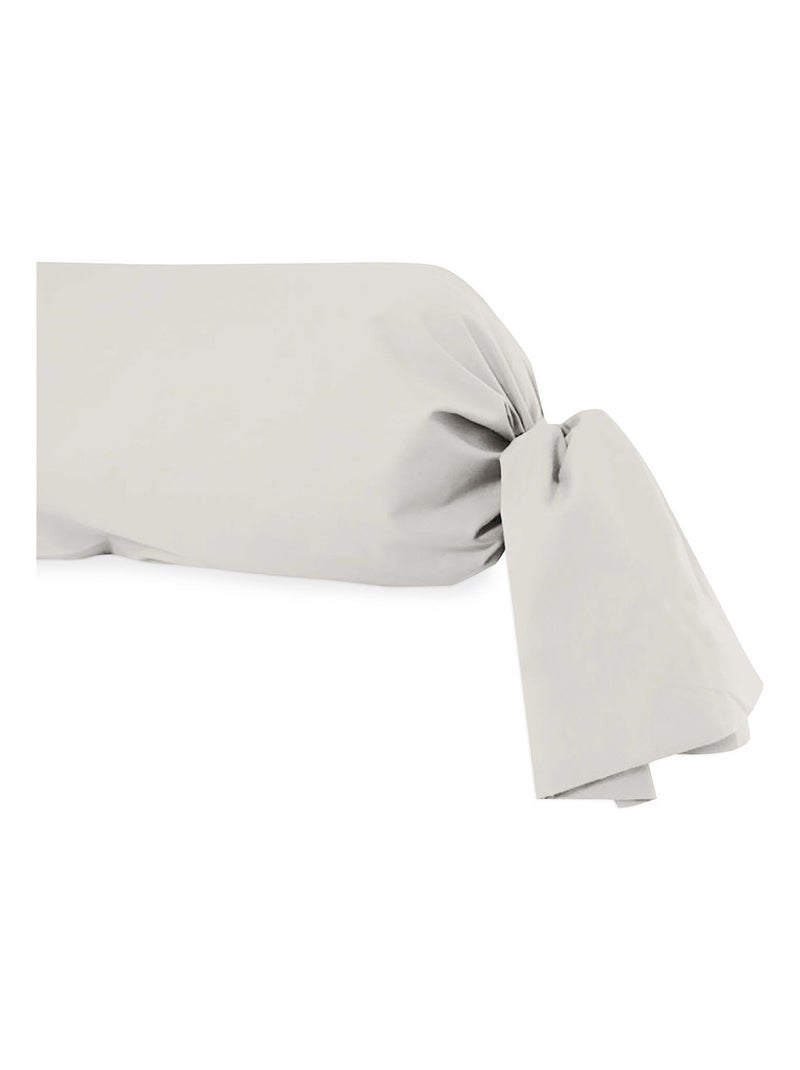 Taie de traversin en polycoton PERCALE, par Soleil d'ocre Ecru - Kiabi