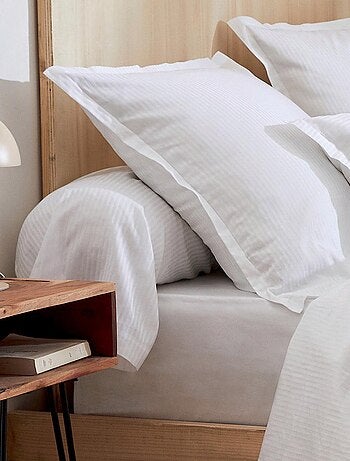 Taie de traversin esprit grand hôtel