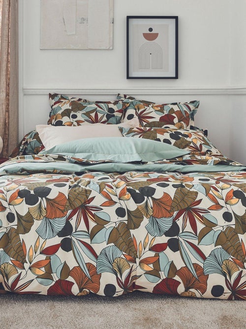 Taie de traversin esprit nature - Kiabi