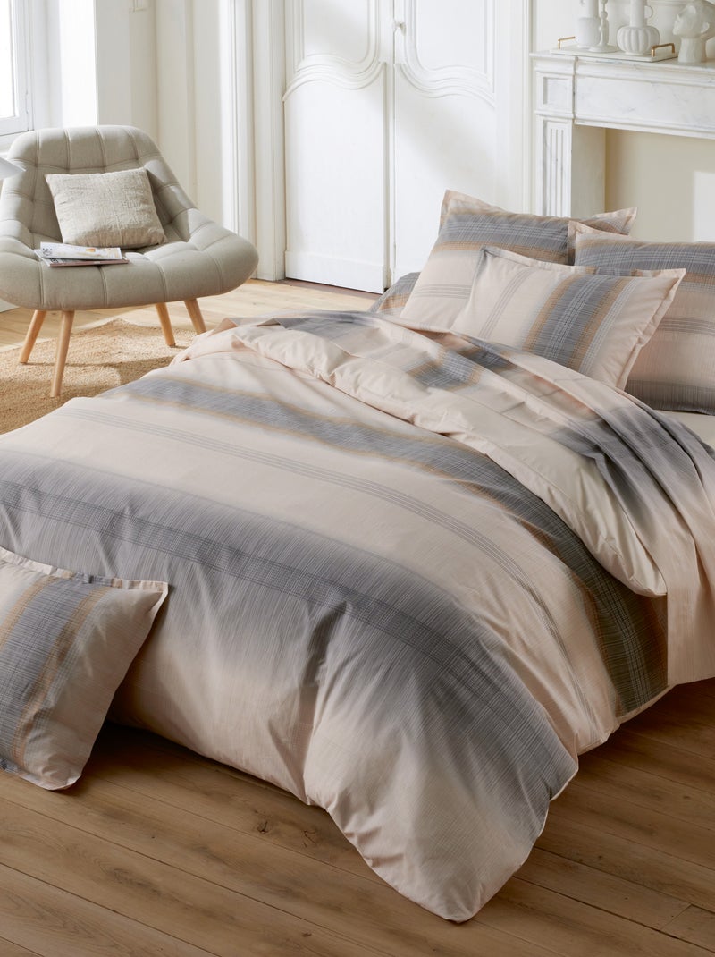 Taie de traversin ESTEBAN Beige - Kiabi