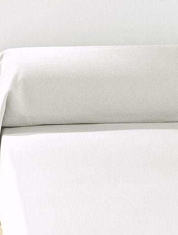 Taie de Traversin Flanelle de Coton