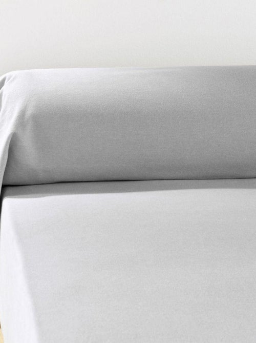 Taie de Traversin Flanelle de Coton - Kiabi