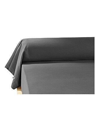 Taie de traversin flanelle
