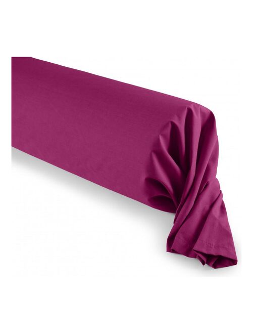 Taie De Traversin Fushia 45 X 185 Cm / 100% Coton / 57 Fils/cm² - Kiabi