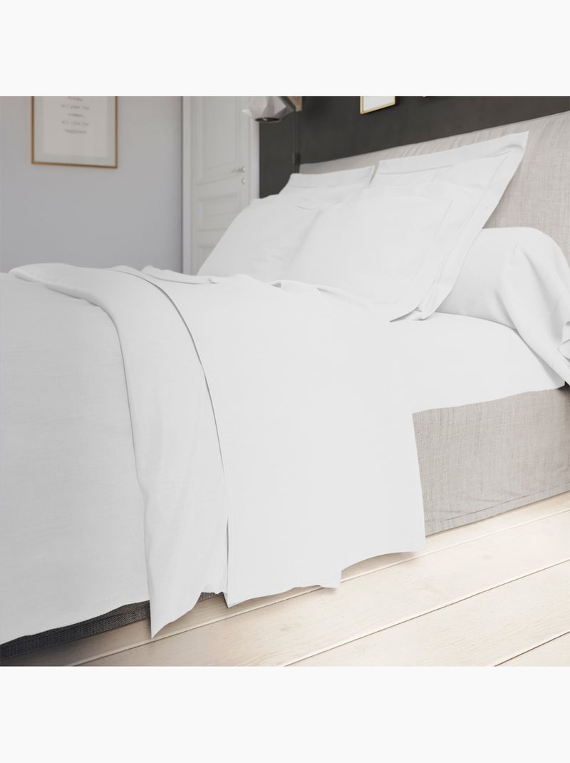 Taie de traversin Influence Percale   - DODO Blanc - Kiabi