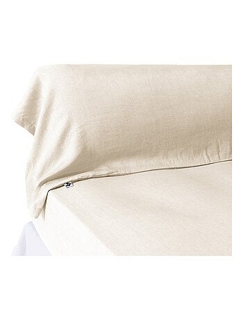 Taie de traversin lyocell uni Collection Lysandre