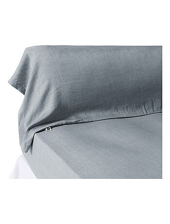 Taie de traversin lyocell uni Collection Lysandre