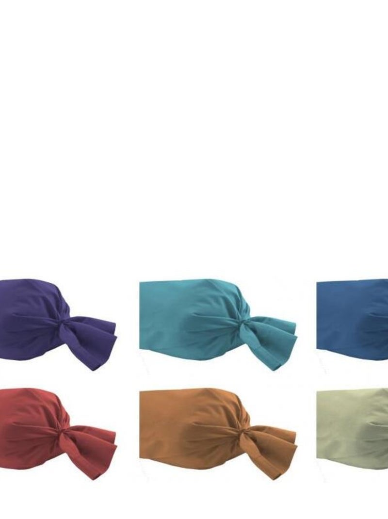 Taie De Traversin Marine 45 X 185 Cm / 100% Coton / 57 Fils/cm² Bleu foncé - Kiabi