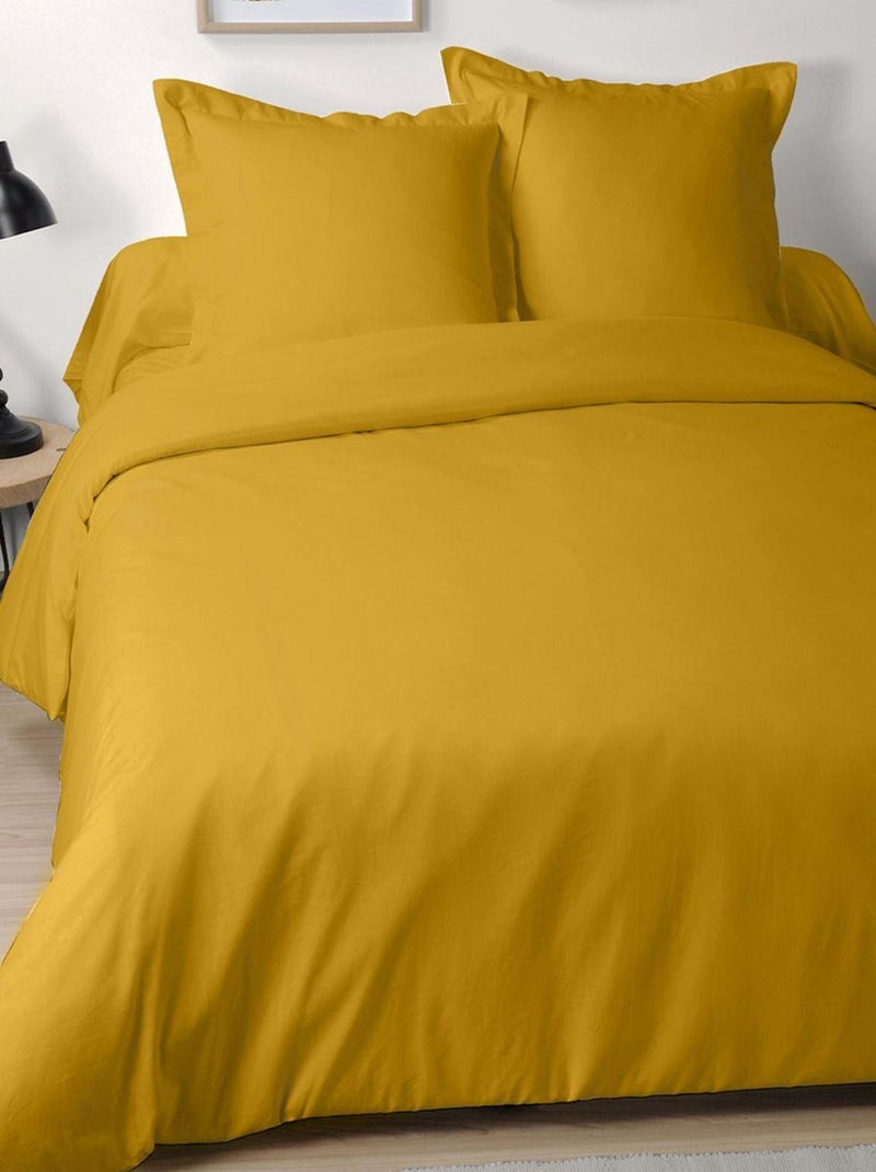 Taie de traversin Moutarde - Kiabi