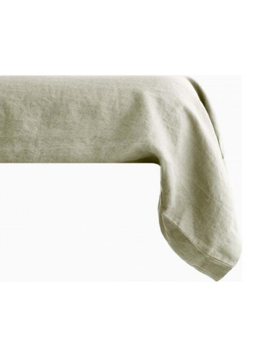 Taie de traversin Palace pur coton teint lavé, 63 fils/cm² Vent du sud - Kiabi