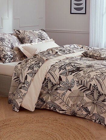 Taie de traversin percale de coton ALBA