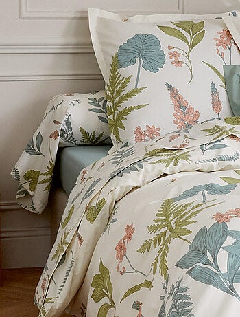 Taie de traversin percale de coton FÉÉRIE