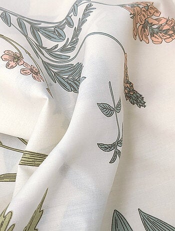 Taie de traversin percale de coton FÉÉRIE