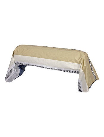 Taie de traversin percale de coton MARLOW