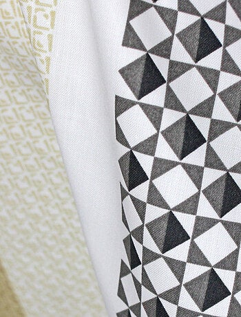 Taie de traversin percale de coton MARLOW