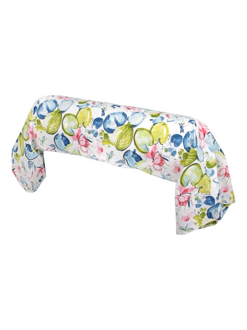 Taie de traversin percale de coton NENUPHAR - Kiabi
