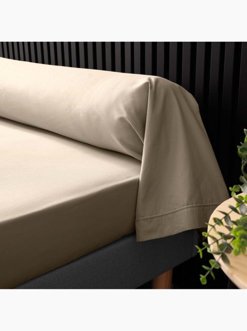 Taie de traversin percale de coton ORIGINE - Kiabi