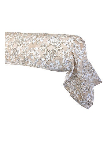 Taie de traversin percale de coton PALAZZO