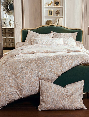 Taie de traversin percale de coton PALAZZO