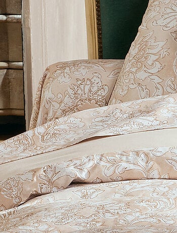 Taie de traversin percale de coton PALAZZO