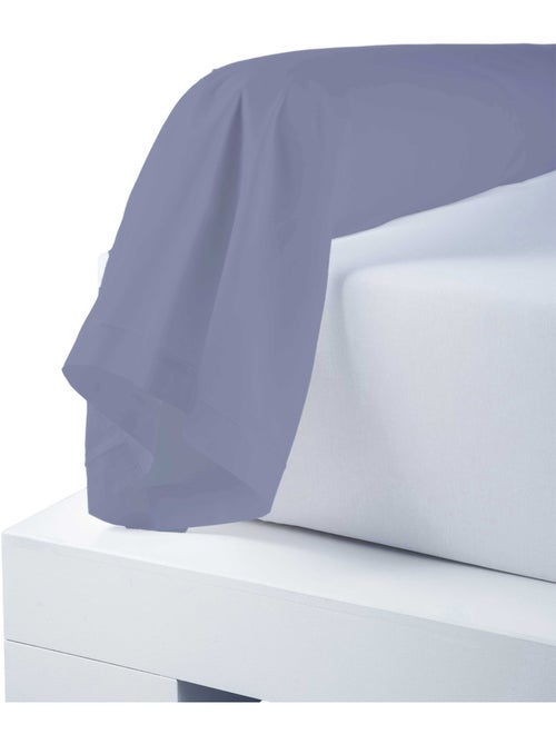 Taie de traversin percale de coton piquée unie - Kiabi