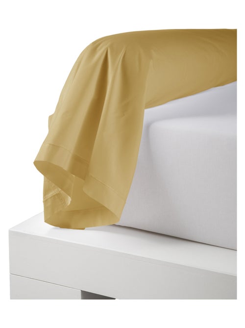 Taie de traversin percale de coton piquée unie - Kiabi Taie de traversin percale de coton piquée unie - Kiabi