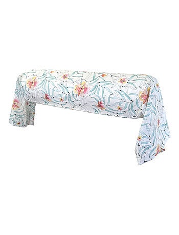 Taie de traversin percale de coton ROXANE