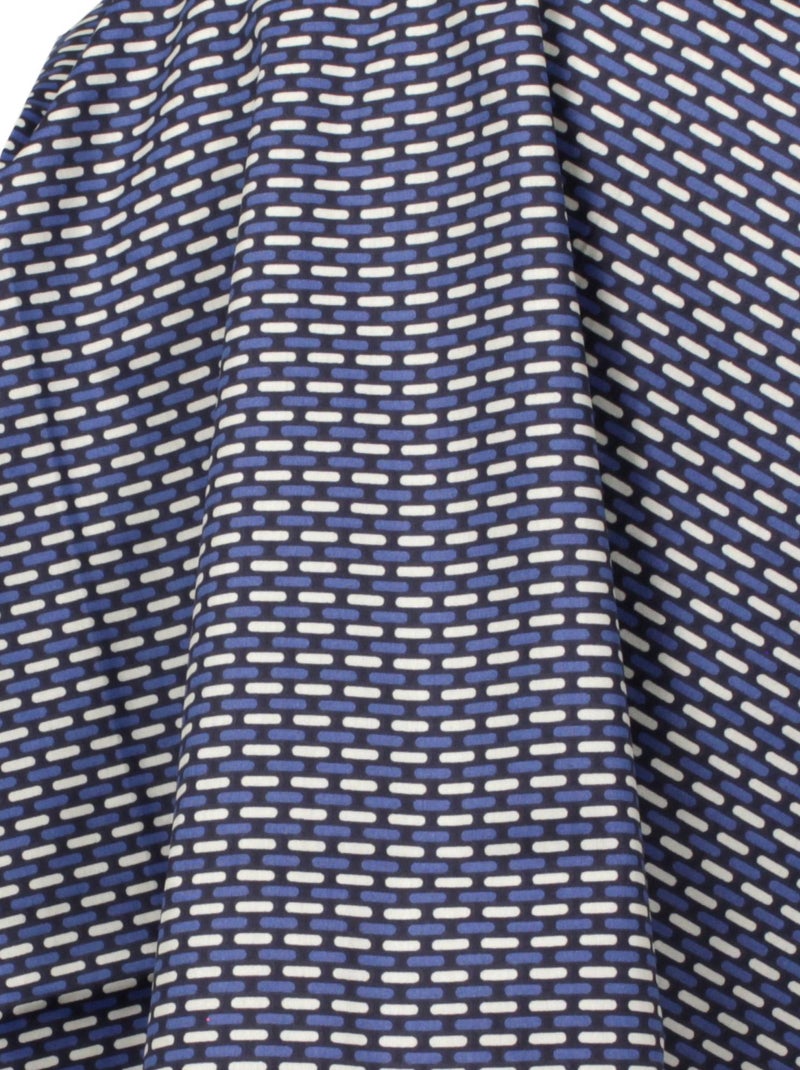 Taie de traversin satin coton ENZO Bleu - Kiabi