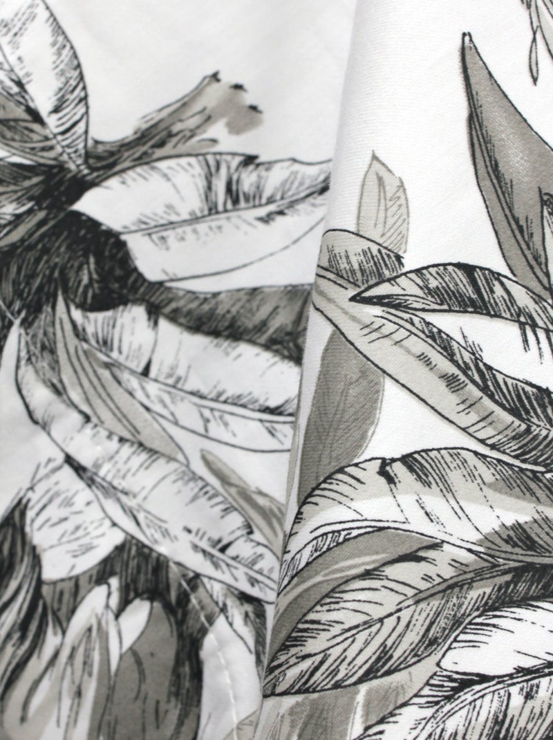 Taie de traversin satin coton SAVANE Blanc - Kiabi