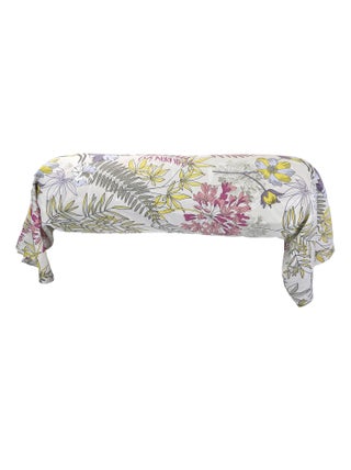 Taie de traversin satin de coton ANAÏS multicolore