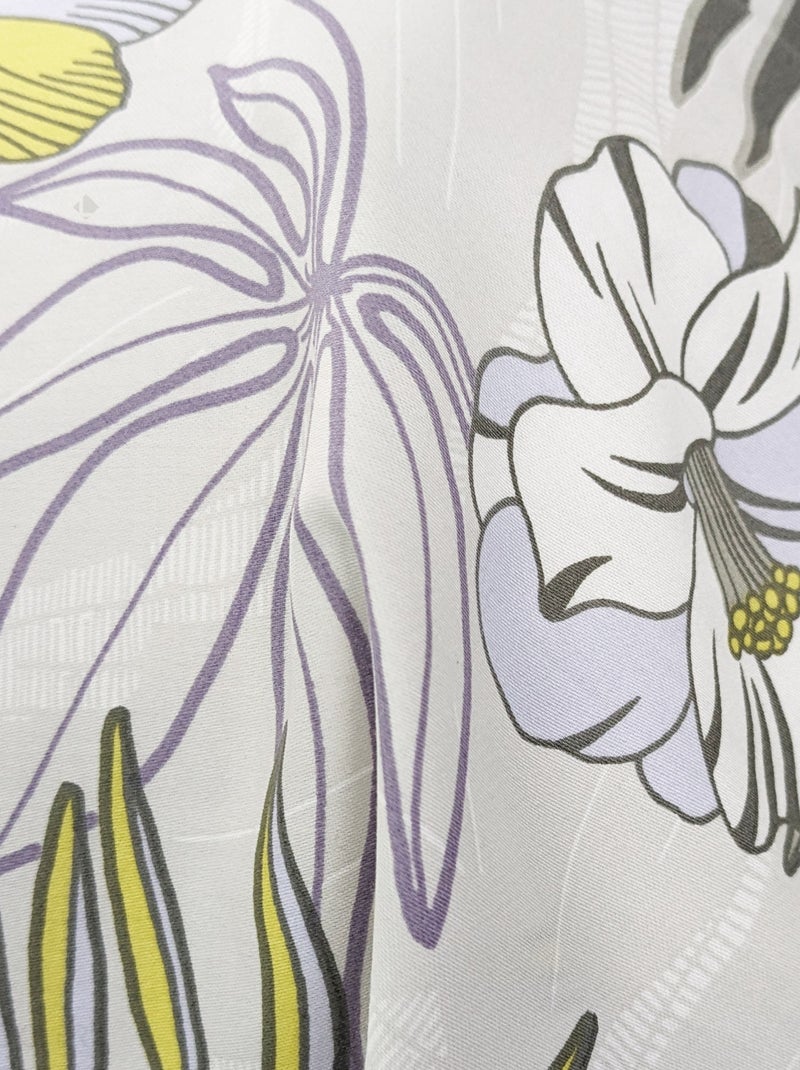 Taie de traversin satin de coton ANAÏS multicolore Multicolore - Kiabi