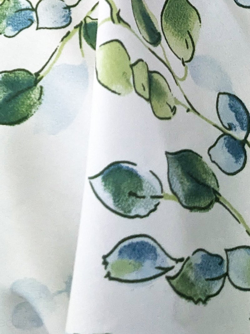 Taie de traversin satin de coton ANGÈLE Vert tilleul - Kiabi