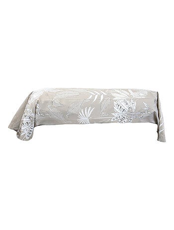 Taie de traversin satin de coton CAYENNE