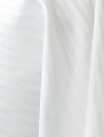 Taie de traversin satin de coton GRAND HÔTEL