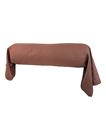 Taie de traversin satin de coton GRAND HÔTEL