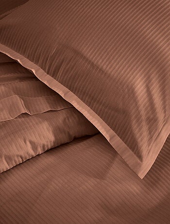 Taie de traversin satin de coton GRAND HÔTEL