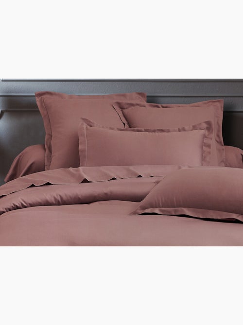 Taie de traversin satin de coton rose - Kiabi Taie de traversin satin de coton rose - Kiabi