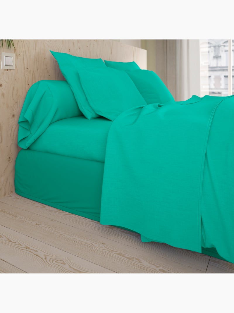 Taie de traversin Studio Coton   - DODO Vert - Kiabi