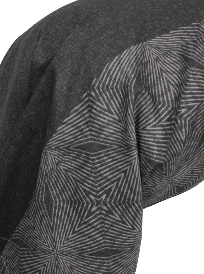 Taie de traversin TIAGO Noir Noir - Kiabi
