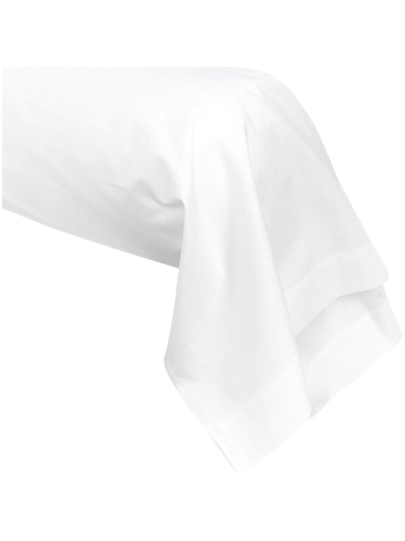 Taie de traversin uni coton ALTO Blanc - Kiabi